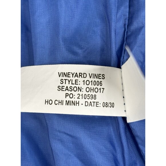 Vineyard Vines Puffer Vest Men’s XL Mountain Weekend Blue Nylon Quilted Full Zip - Picture 11 of 16